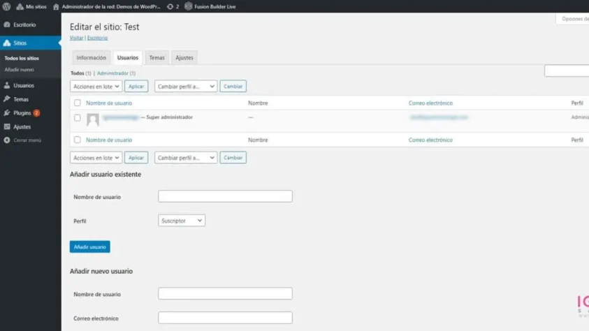 como instalar activar wordpress multisite 16