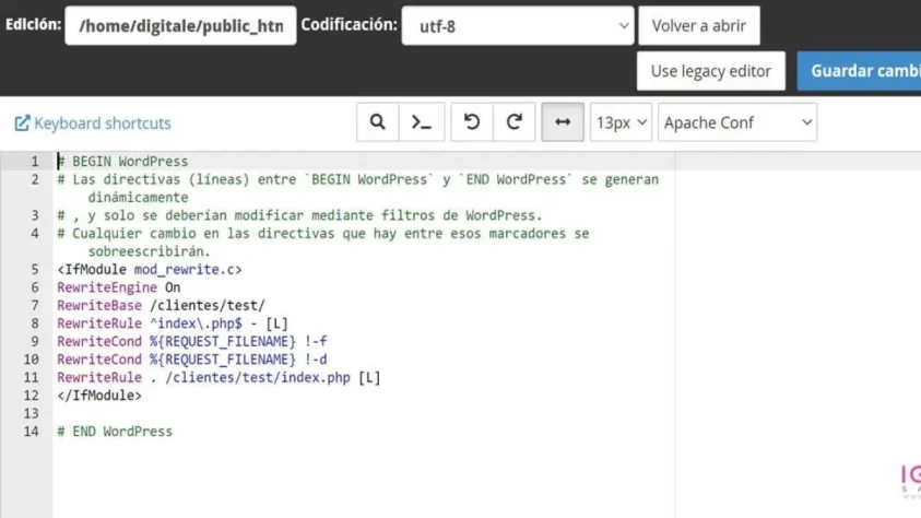 como instalar activar wordpress multisite 7