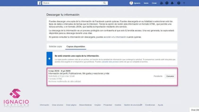 como eliminar cuenta facebook permanentemente 12