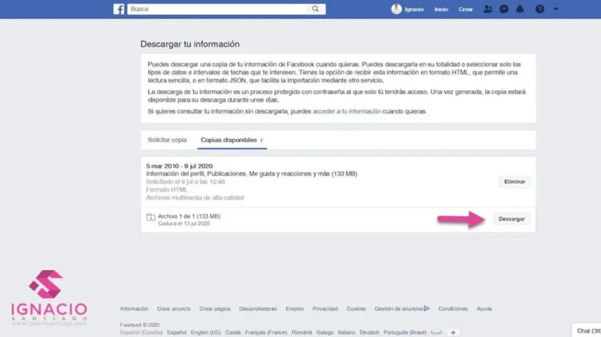 como eliminar cuenta facebook permanentemente 13