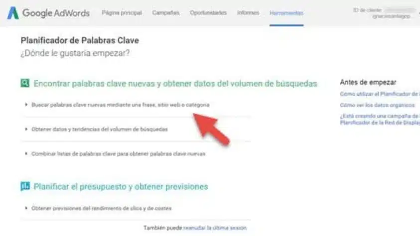 guia posicionamiento en google sin penalizacion keywordplanner