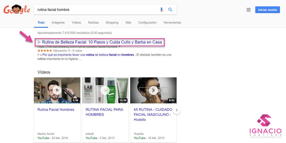 como optimizar posicionamiento web seo tienda online wordpress auditoria seo rich snippet google titulo