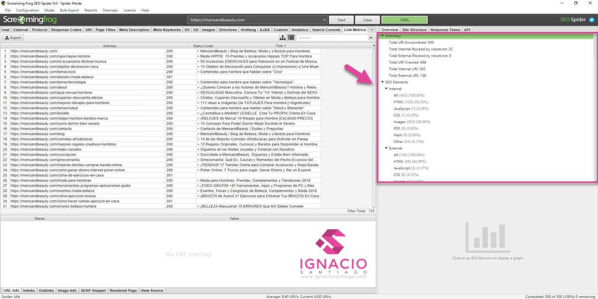 como optimizar posicionamiento web seo tienda online wordpress auditoria seo screaming frog