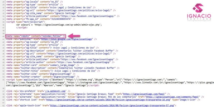 como optimizar posicionamiento web seo tienda online wordpress auditoria seo ver codigo fuente