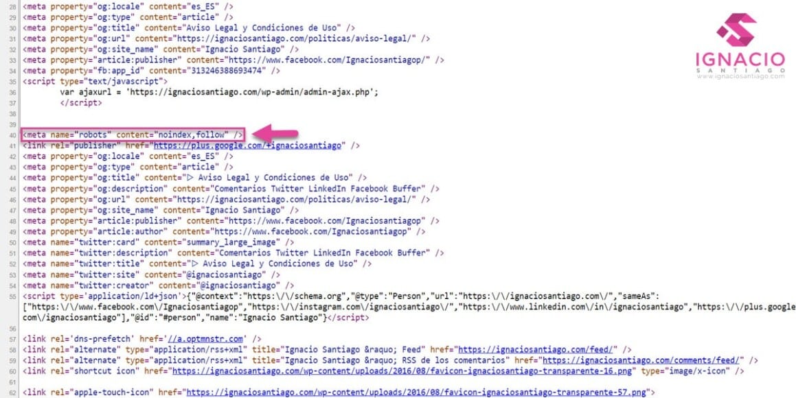 como optimizar posicionamiento web seo tienda online wordpress auditoria seo ver codigo fuente
