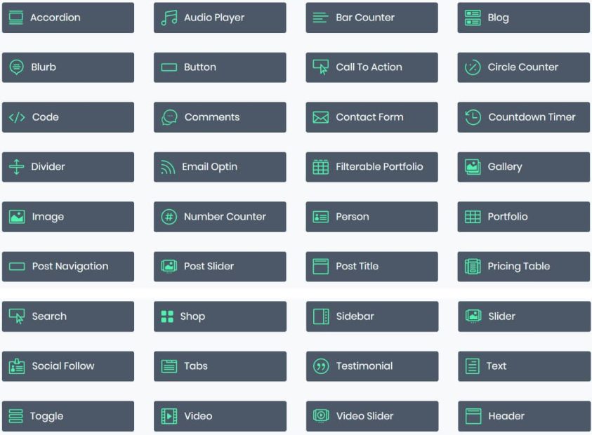 divi theme wordpress elegant themes divi builder modulos