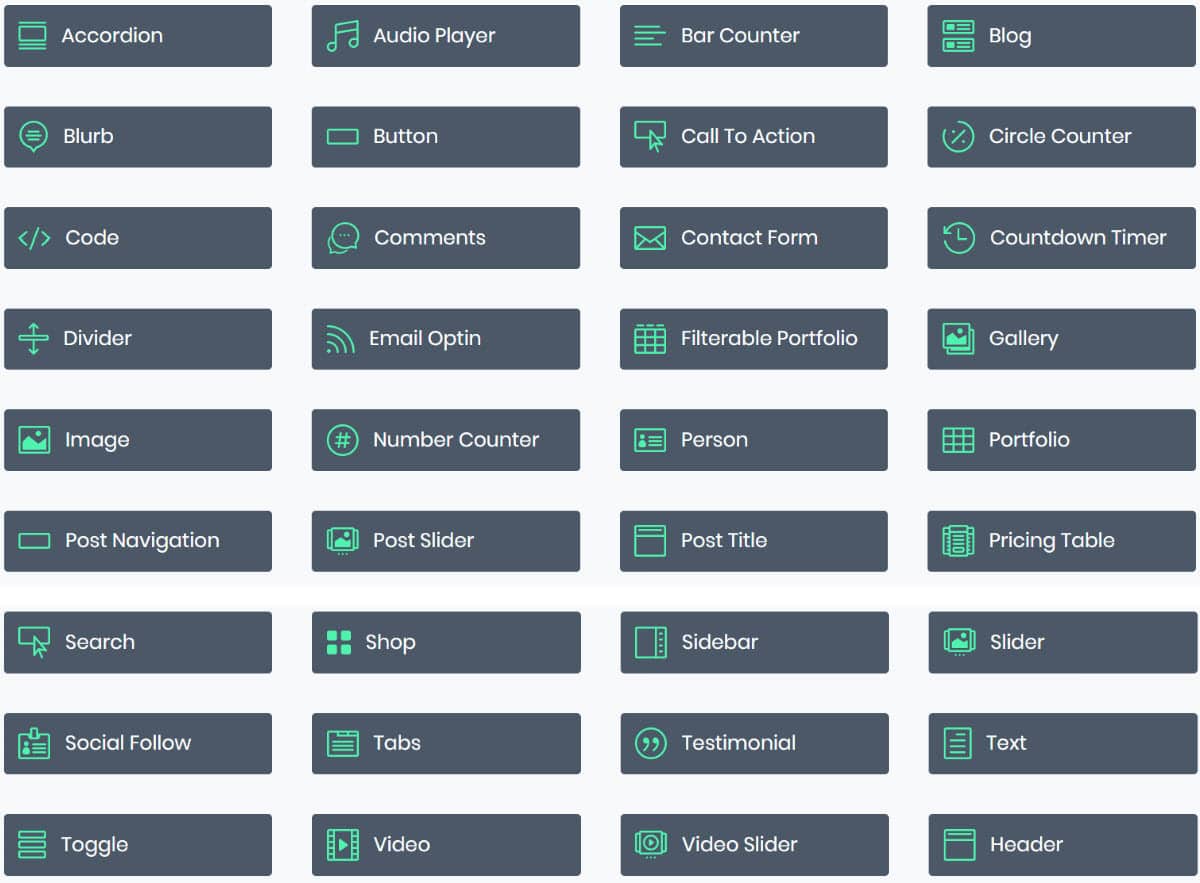 divi theme wordpress elegant themes divi builder modulos