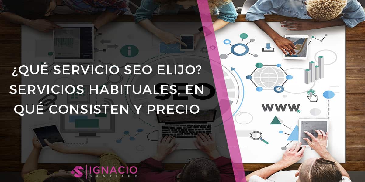 tipos servicios posicionamiento web seo pymes