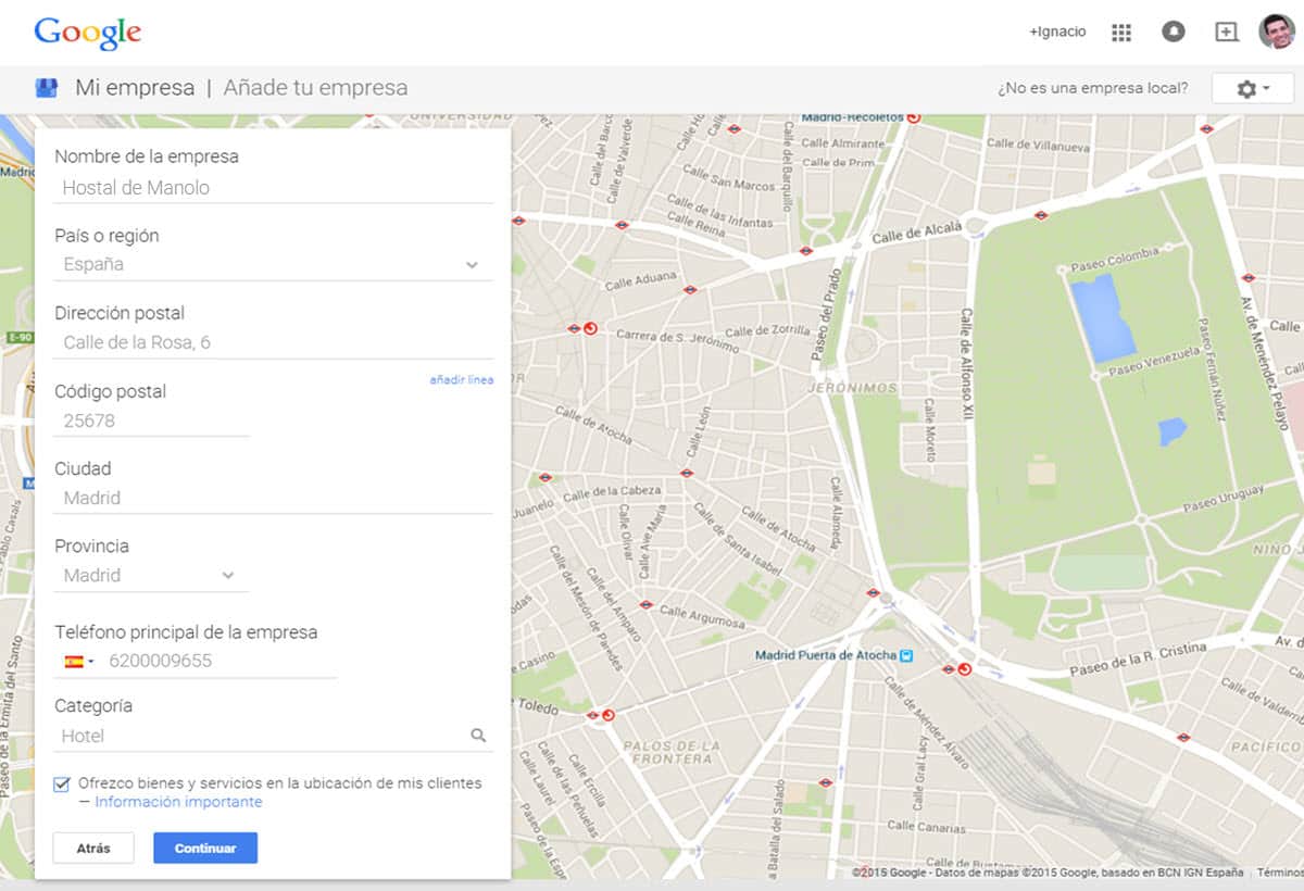 tutorial google my business añadir negocio local
