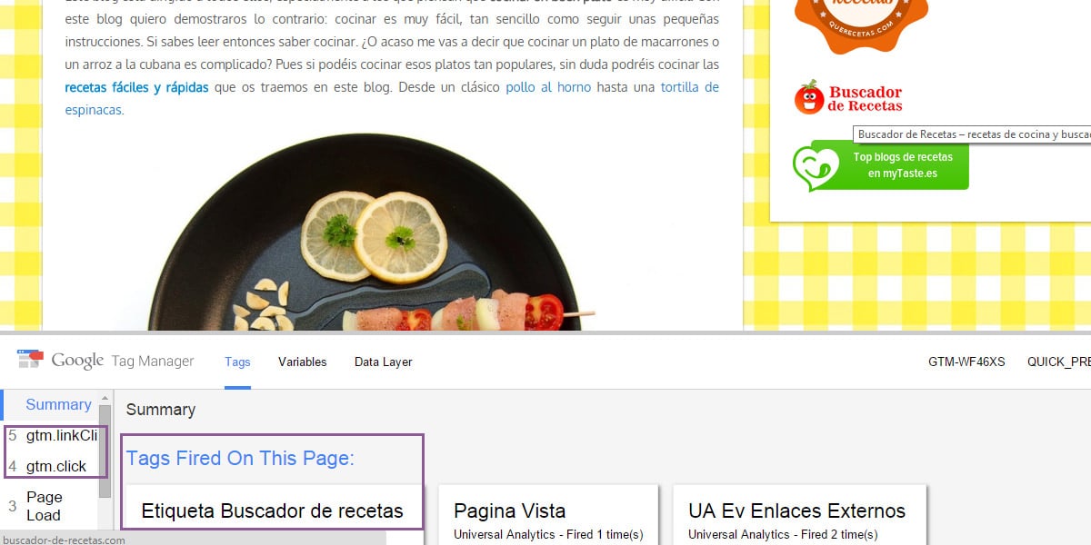 tutorial google tag manager depurar