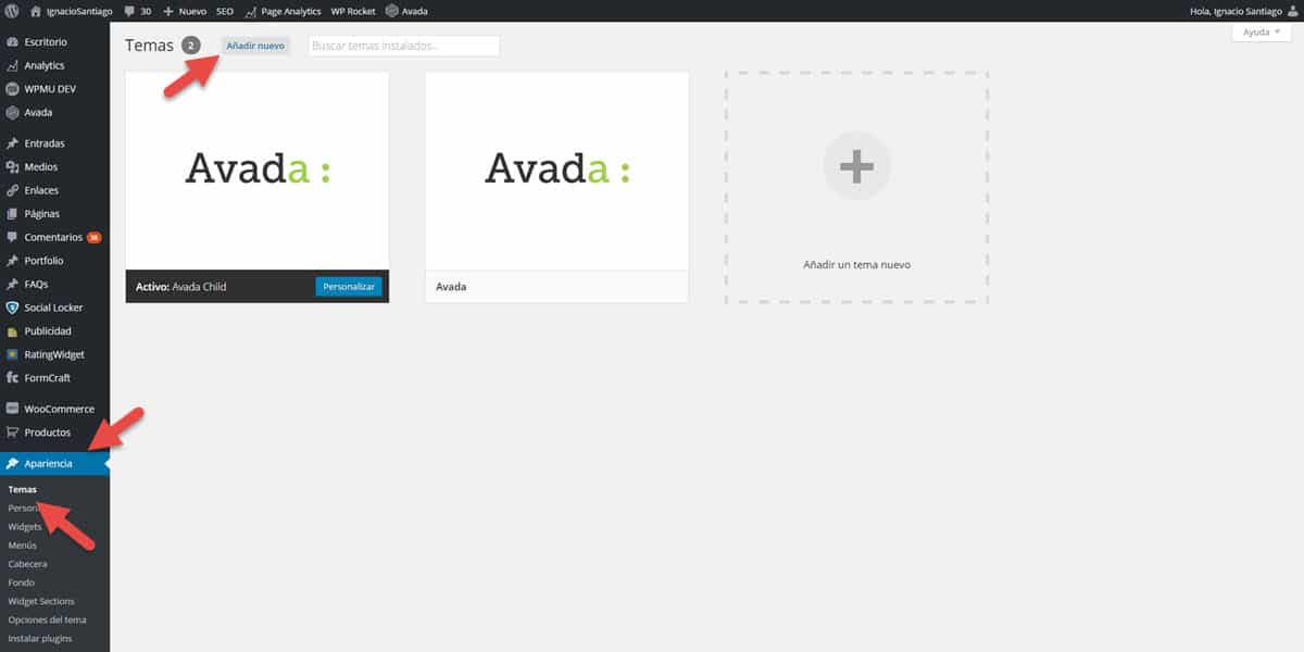 tutorial wordpress como instalar plantilla hosting propio wordpress.org