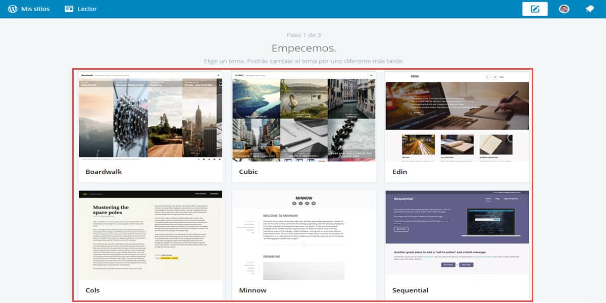 tutorial wordpress como instalar un tema en wordpress plantilla wordpress.com